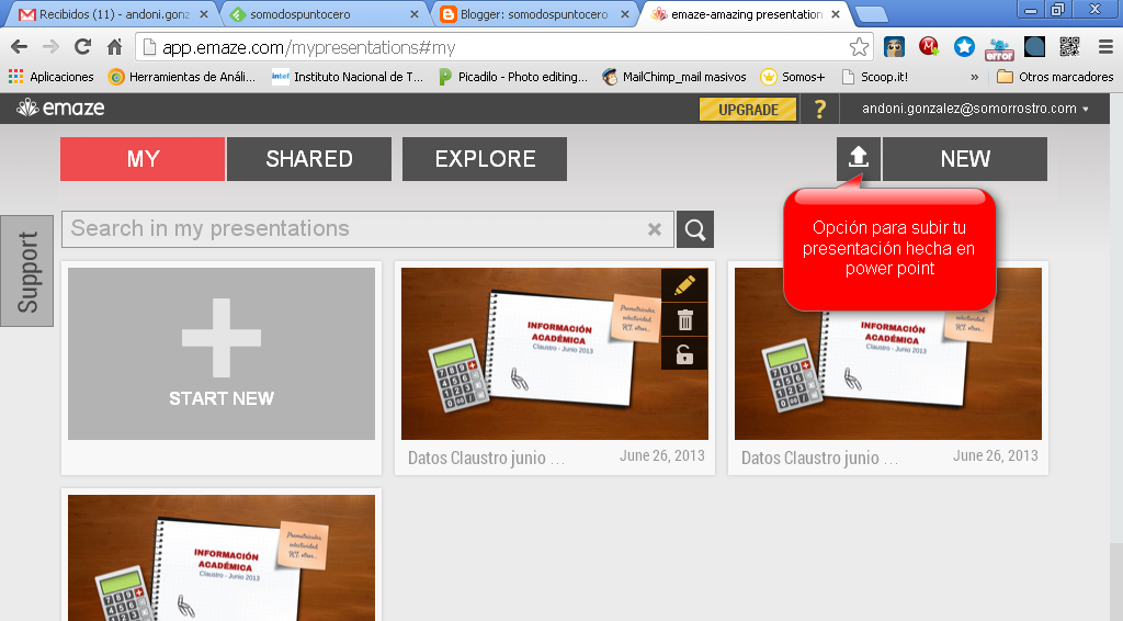EMAZE_PRESENTACION.pptx at emaze Presentation