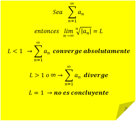 Prueba De La Ra Z O Criterio De Cauchy On Emaze