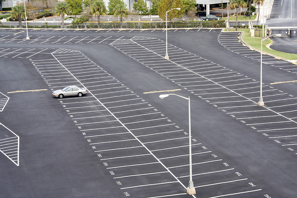 Parking lot feet