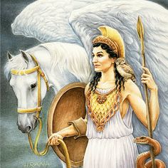 Athena - Greek Goddess of Wisdom and War