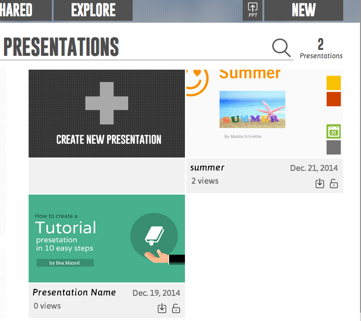 how to make a presentation at emaze Presentation