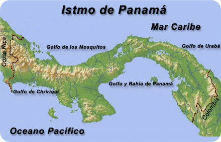 La Posición Geográfica forma y superficie de Panamá copy1 at emaze