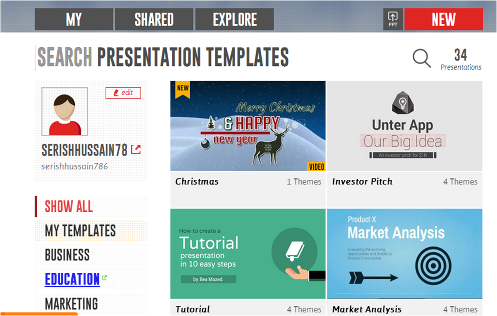 Emaze analysis at emaze Presentation