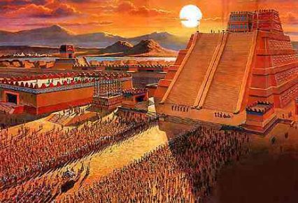 Cortez conquered the aztecs