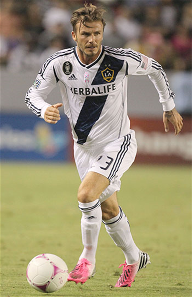Pro Soccer Action Shot