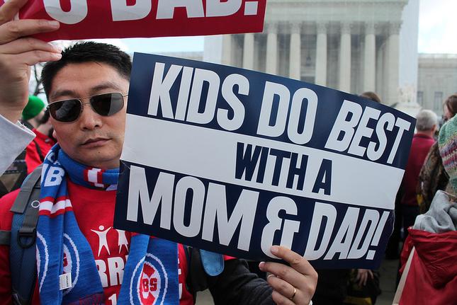 Anti gay family