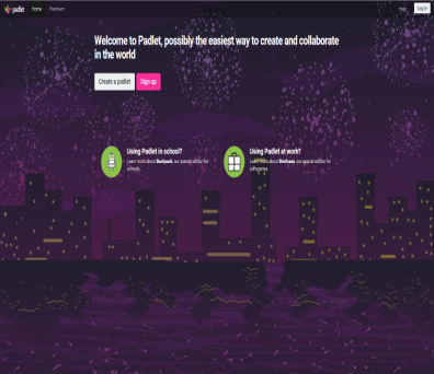 Padlet at emaze Presentation