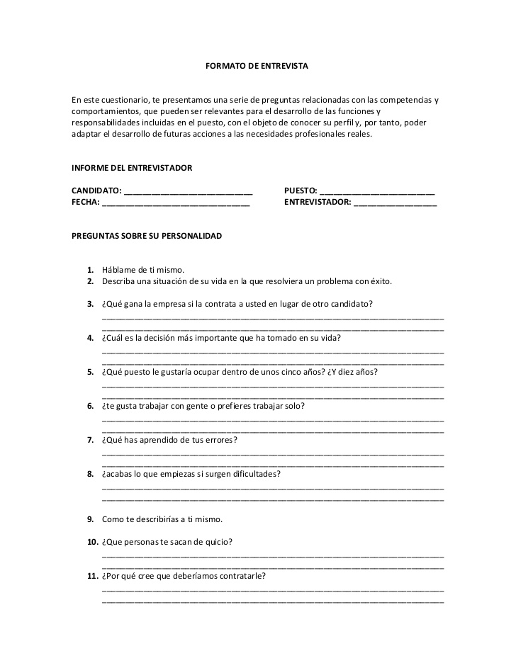 formato de memo