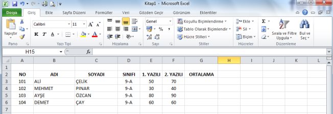 MS EXCEL at emaze Presentation
