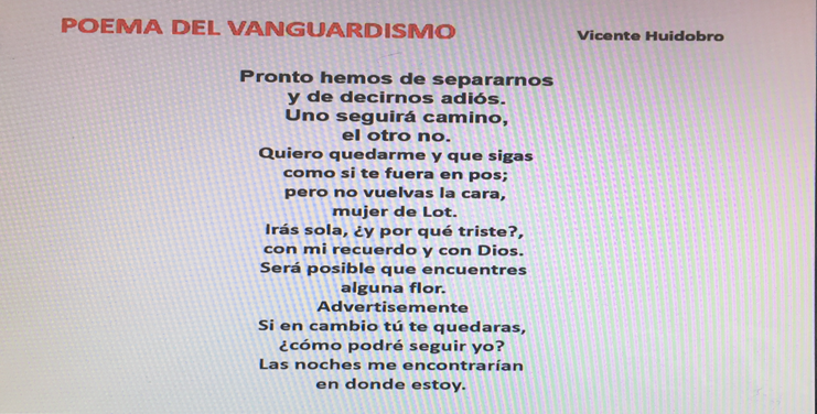 Poemas Del Vanguardismo On Emaze