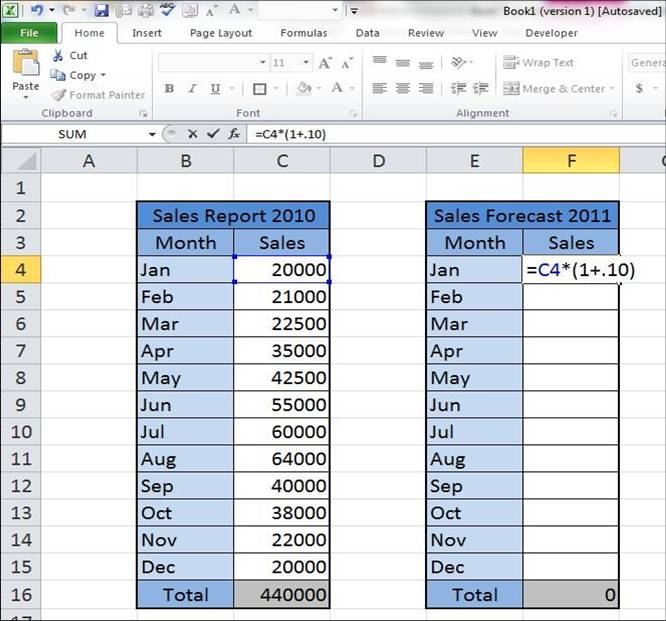MS Excel at emaze Presentation