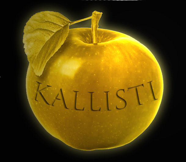 What was inscribed on the golden apple of eris