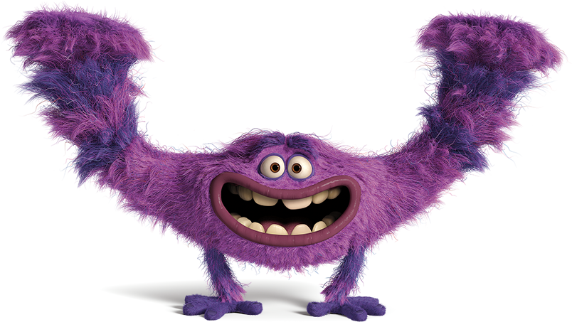 woman from monsters inc Pixar Blue Luxe Womens Pajamas
