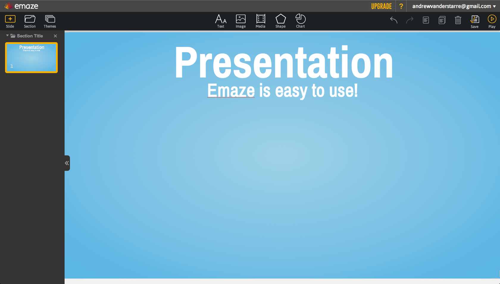 How to use Emaze at emaze Presentation