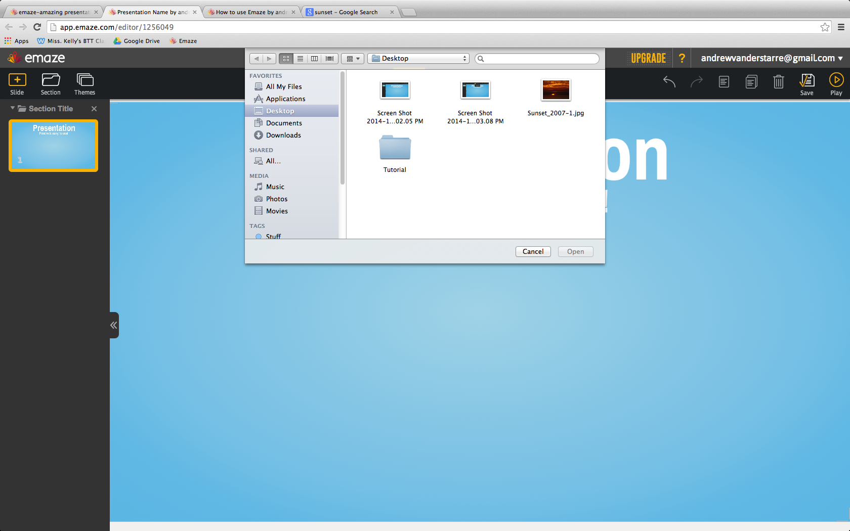 How to use Emaze at emaze Presentation