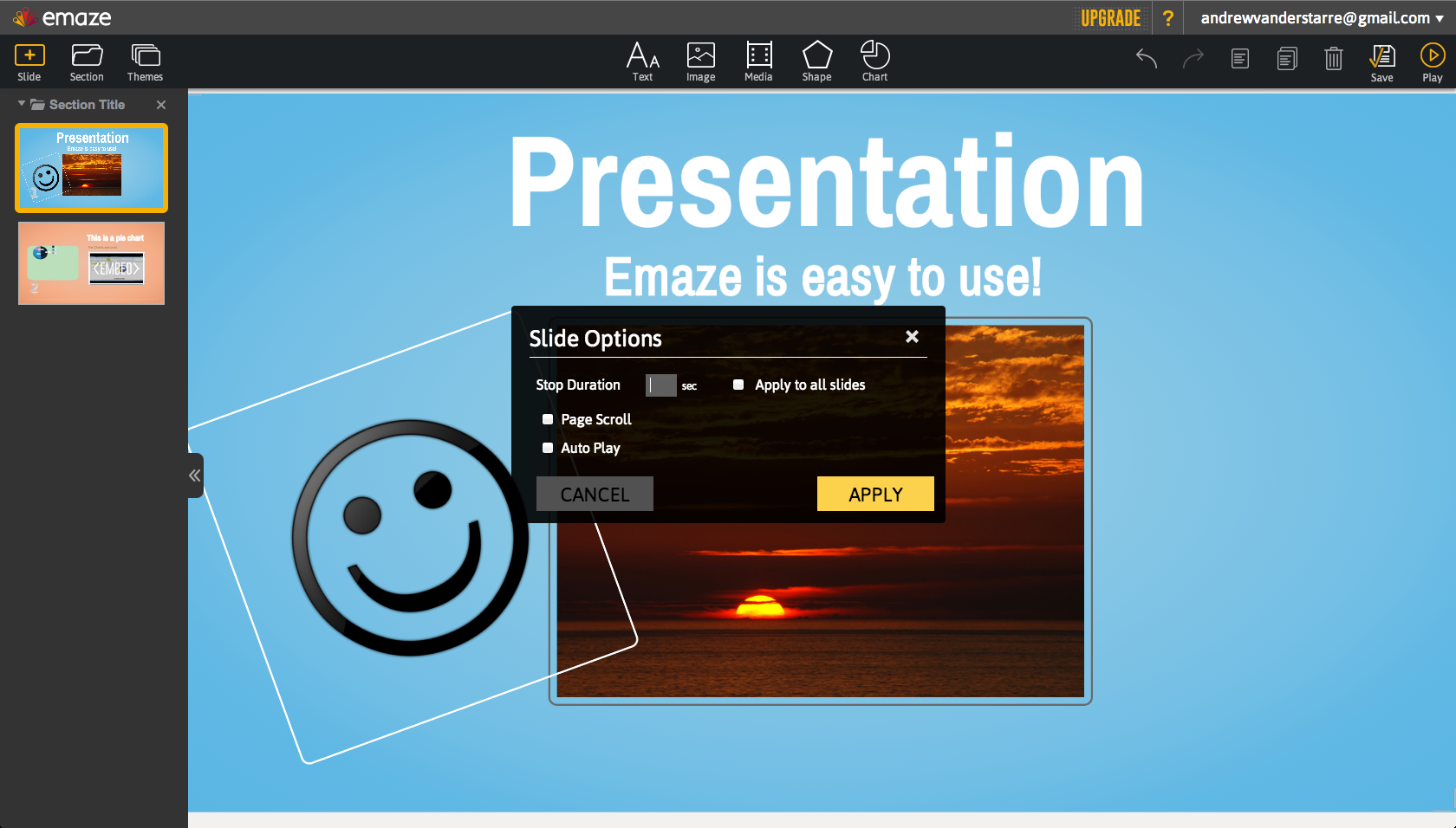 How to use Emaze at emaze Presentation