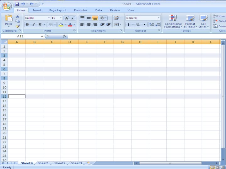 MS Excel at emaze Presentation