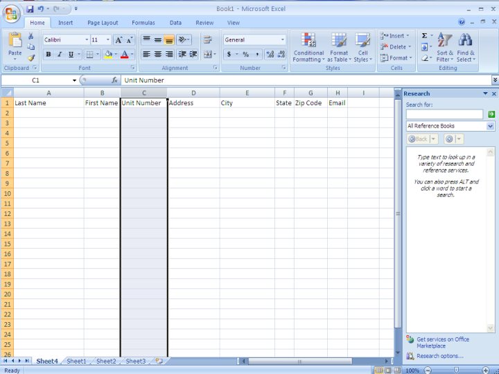 MS Excel at emaze Presentation