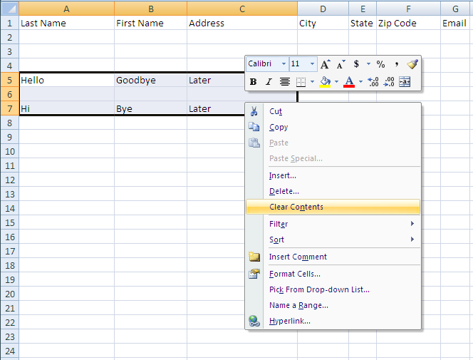 MS Excel at emaze Presentation