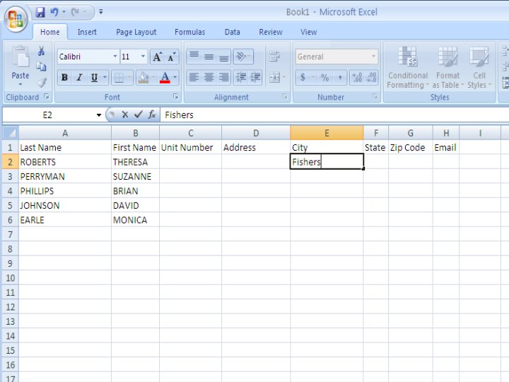 MS Excel at emaze Presentation