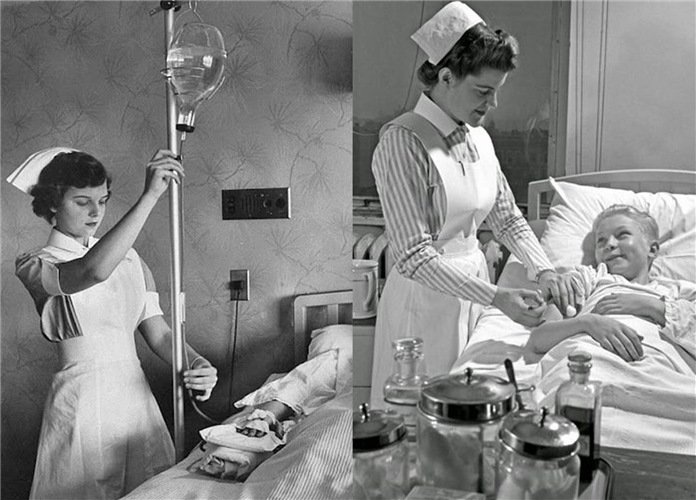 Krankenschwester Taetowierte Debuetantin Oral