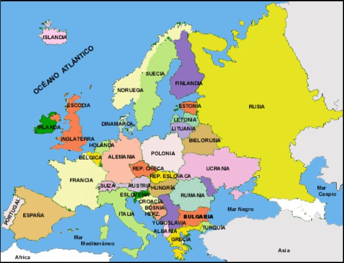 Donde esta noruega en el mapa de europa