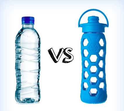 water bottle vs