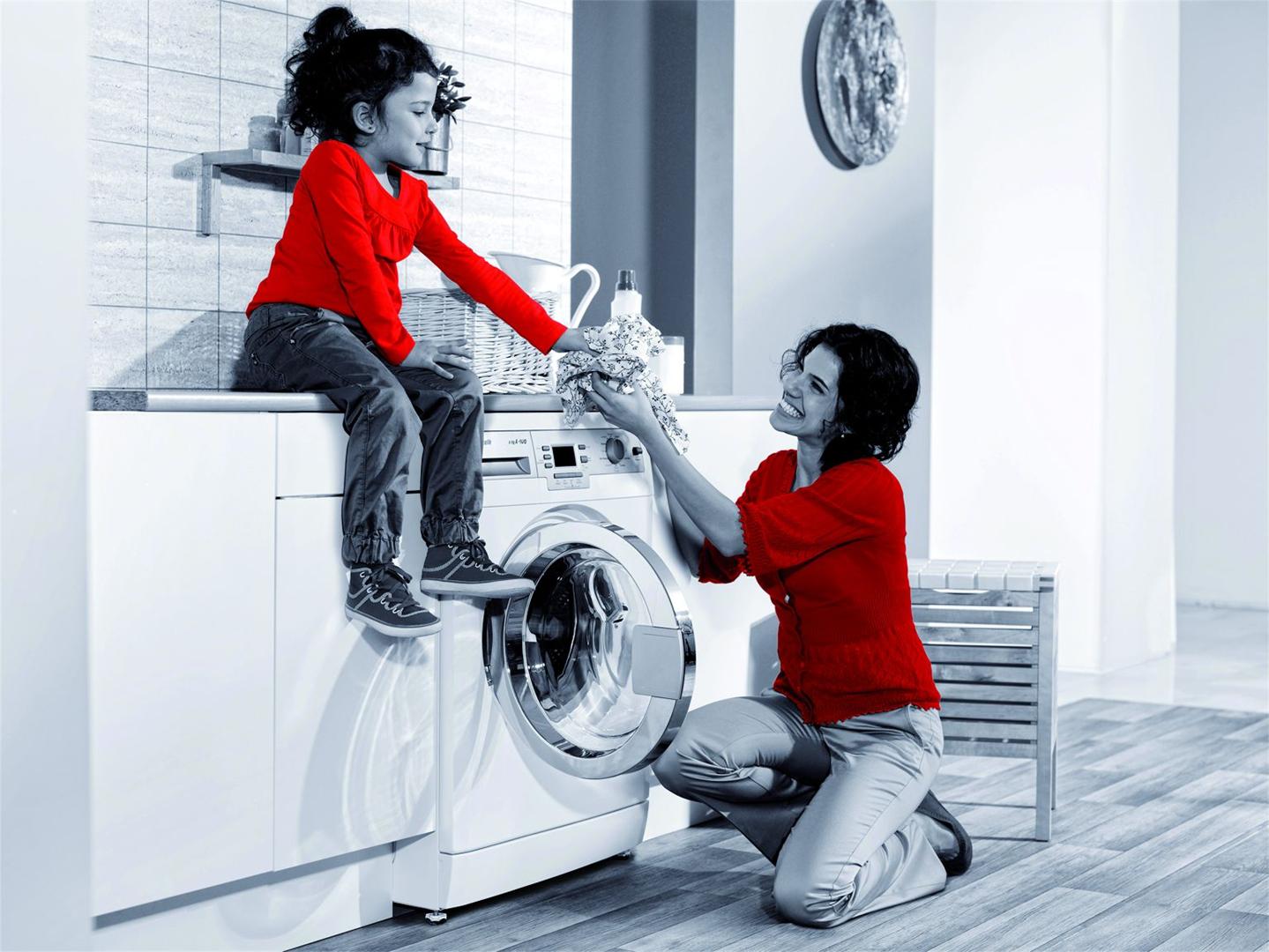 Реклама стиральной машины по телевизору