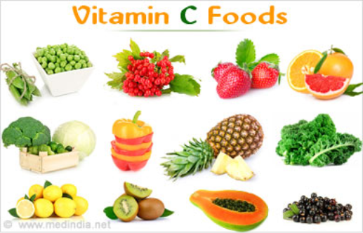 Картинки по запросу vitamin c fruits and vegetables
