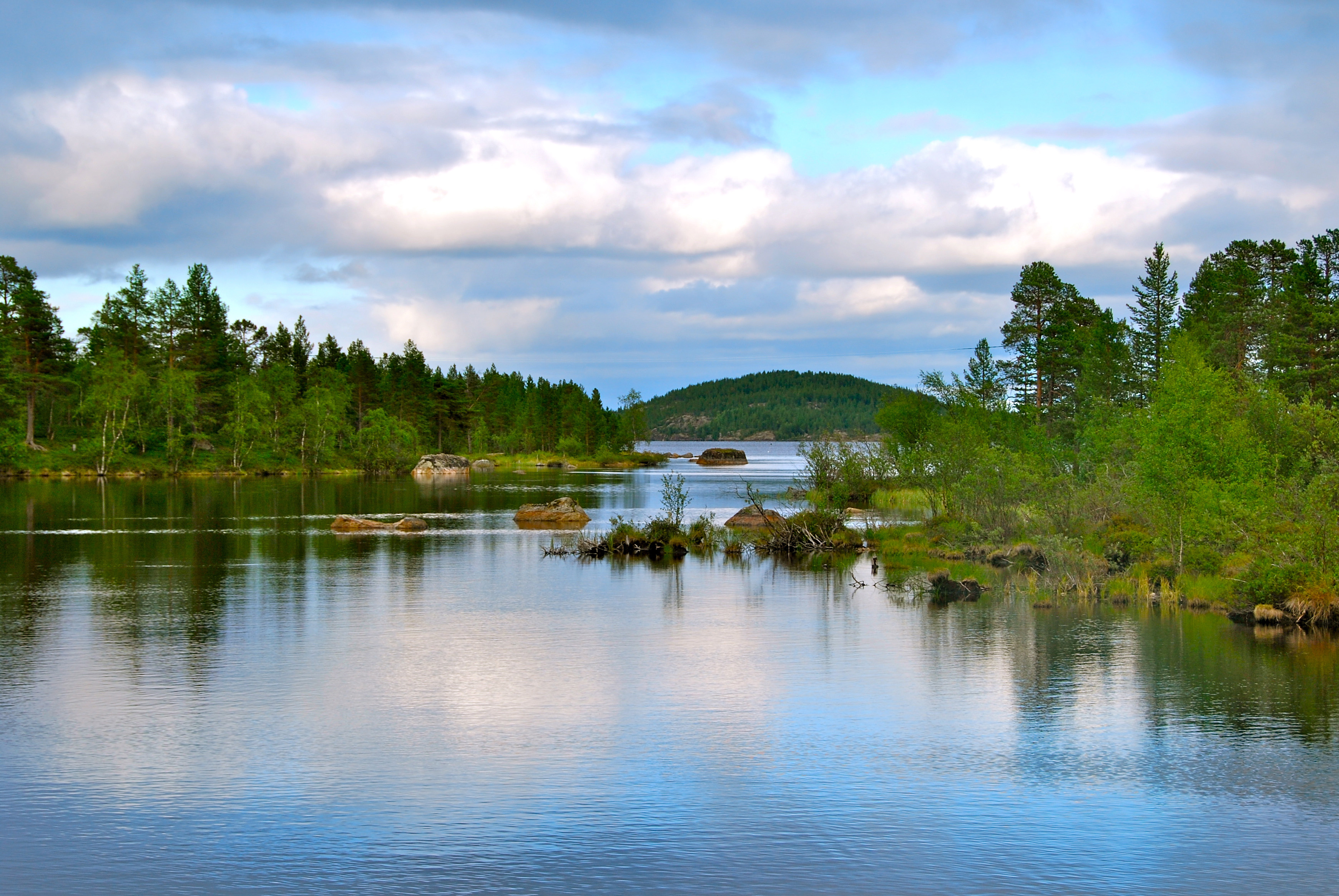 Финское озеро Инари