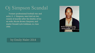 OJ Simpson at emaze Presentation