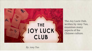The Joy Luck Club at emaze Presentation