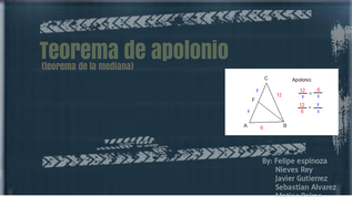 teorema apolonio at emaze Presentation