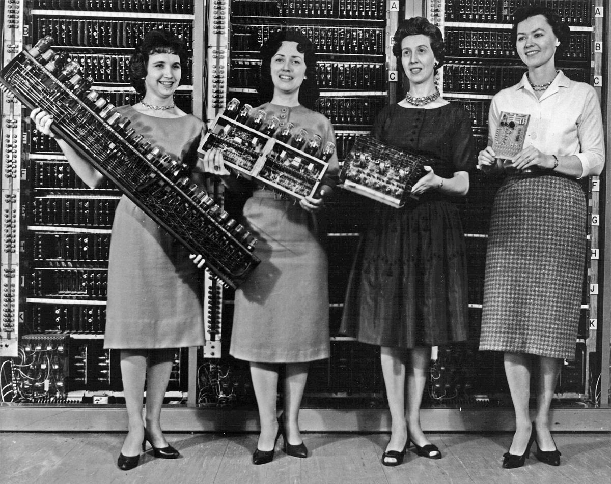 Ww2 Technology Computer Women computers in ww2 at emaze Presentation