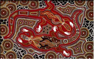 Resultado de imagen de Arte aborigen australiano