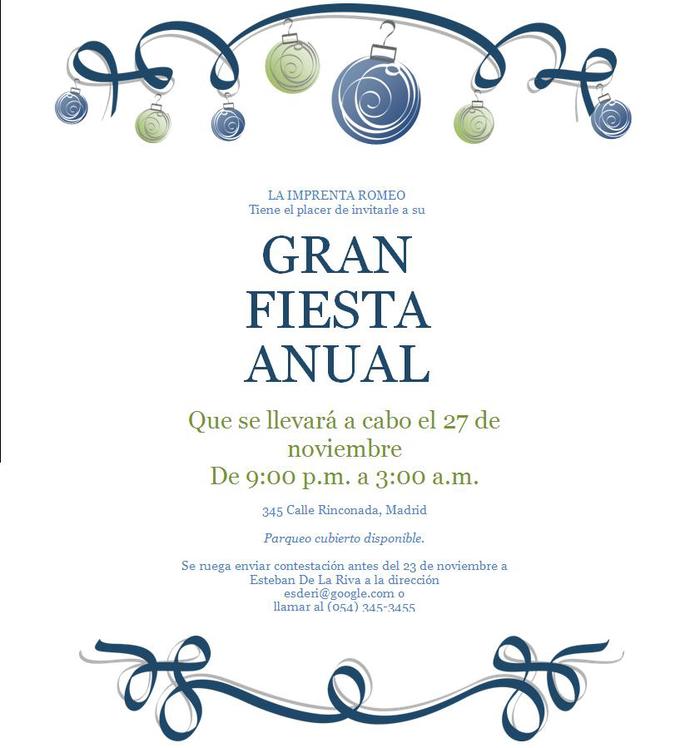 formato de invitacion