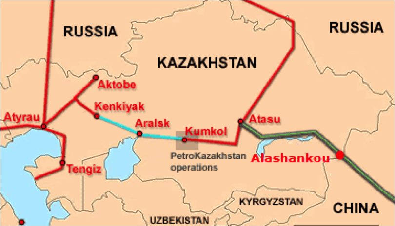 Газопровод Казахстан Китай схема. Кенкияк Атырау нефтепровод карта. Трубопровод средняя Азия центр. Нефтепровод Казахстан Китай.