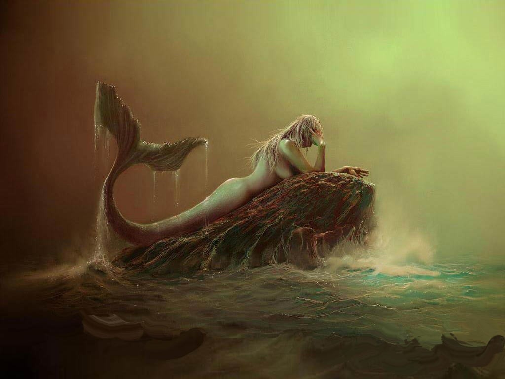 Mermaids are legendary creatures belonging to folklore and legends. 