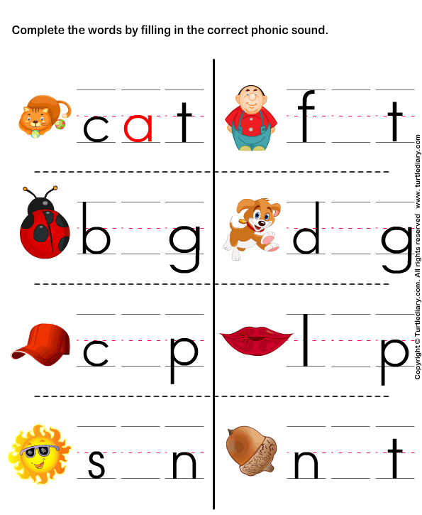 phonics worksheets online Free worksheets Number Worksheets Names free printable phonics : ~