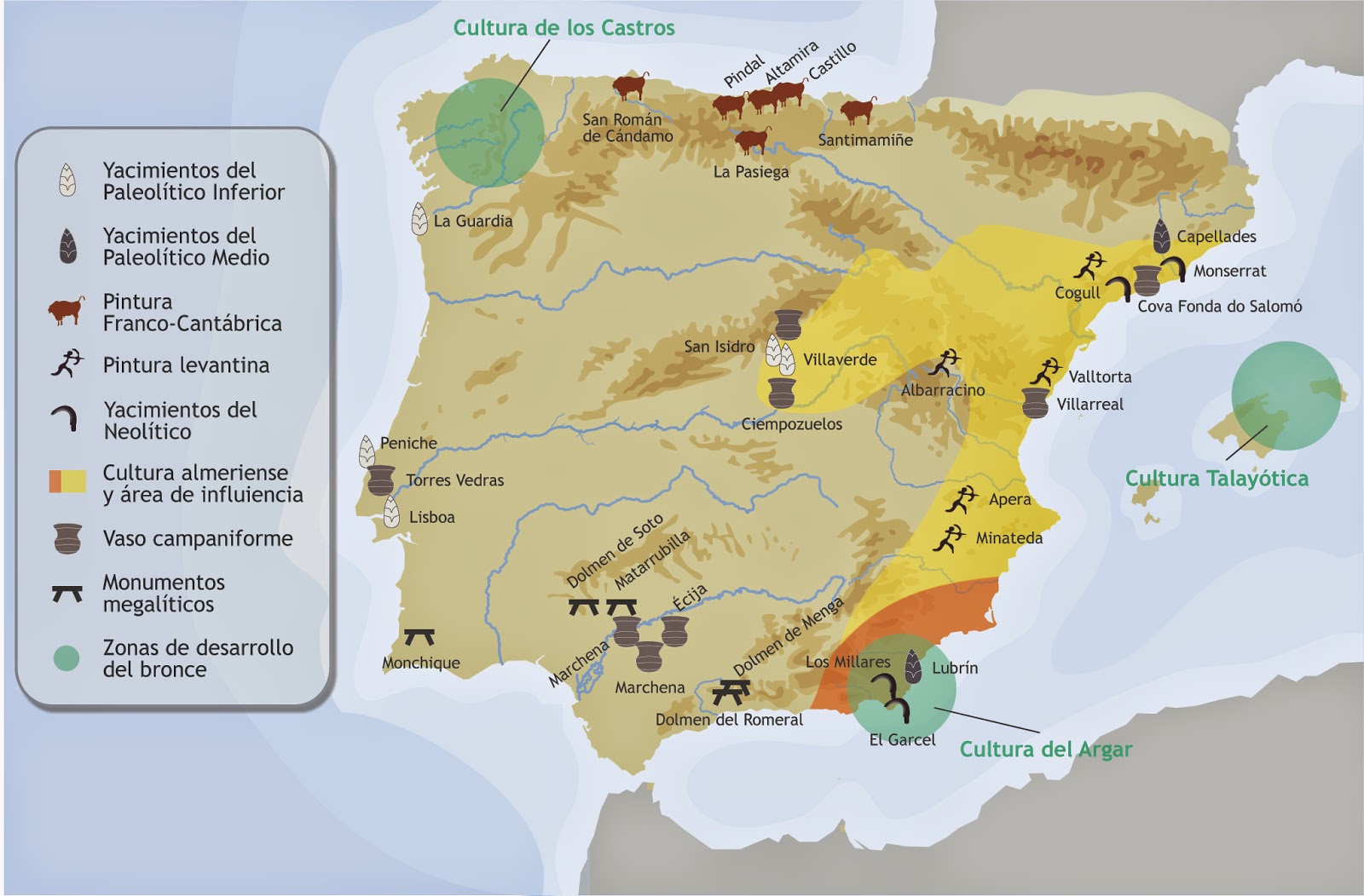 Primeros pobladores de la peninsula iberica