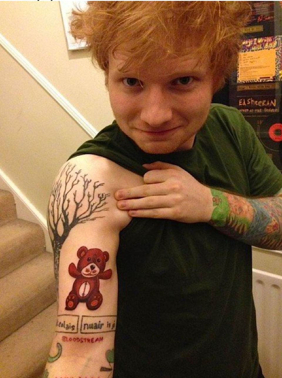 Ed Sheeran Tattoo