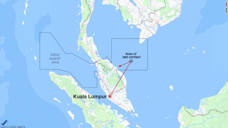 Search areas. What about mh370.