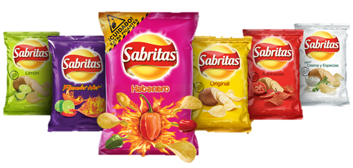 Sabritas Mexican Chips 4 Pack Assorted Variado On Galleon Philippines ...