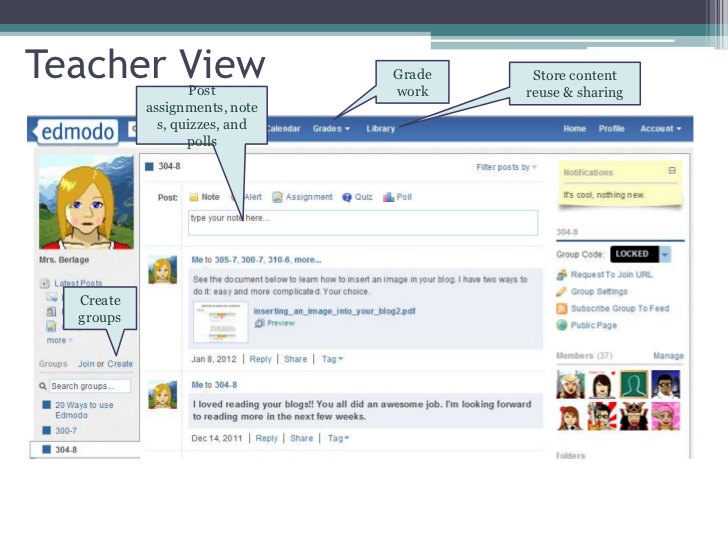 Edmodo at emaze Presentation