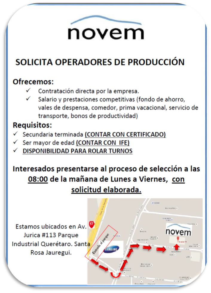 ANUNCIA SEDESU LA INSTALACIÓN DE LA EMPRESA NOVEM EN QUERÉTARO ...