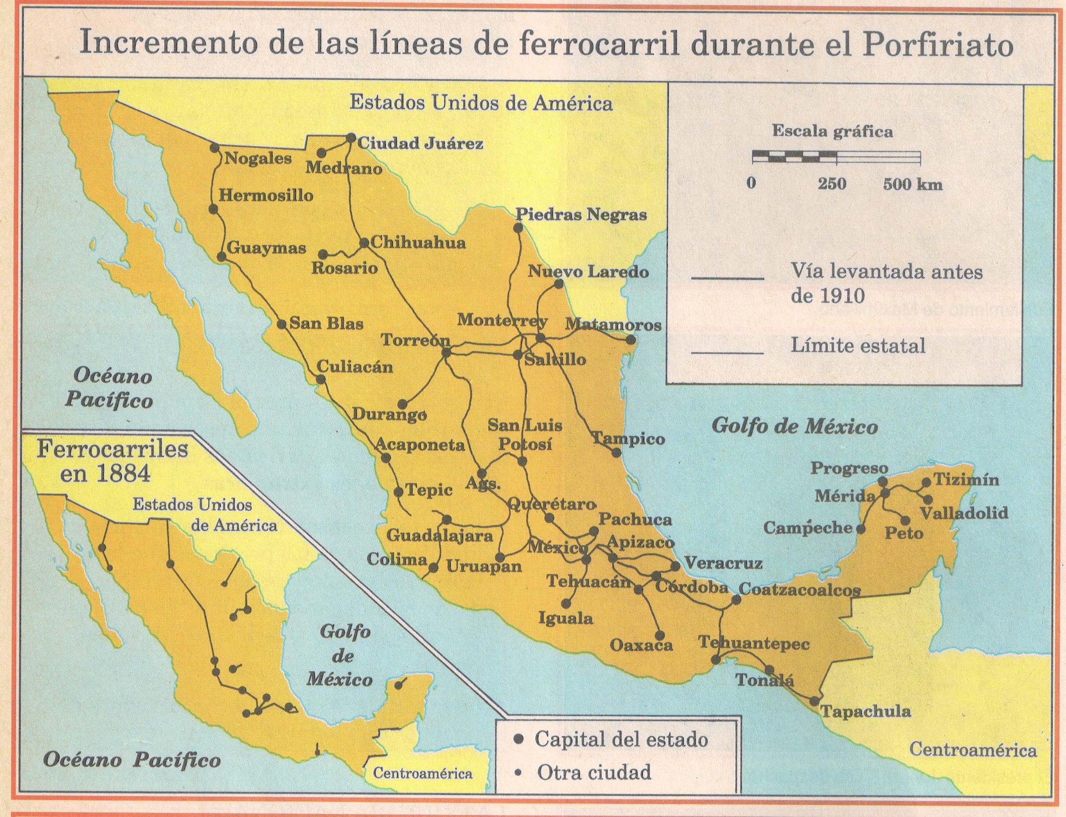 En Que Epoca Se Construyeron Las Vias Del Ferrocarril