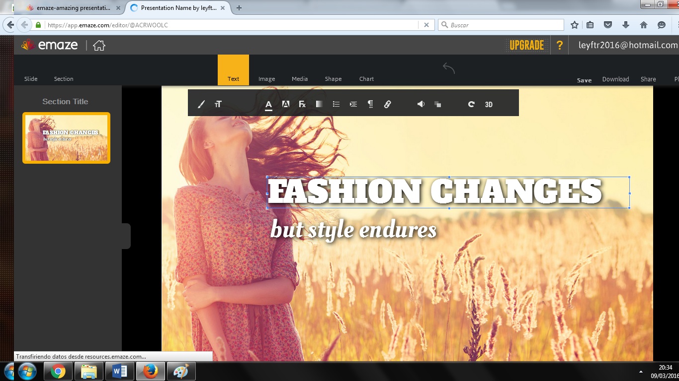 Blogger Emaze Como utilizar emaze at emaze Presentation