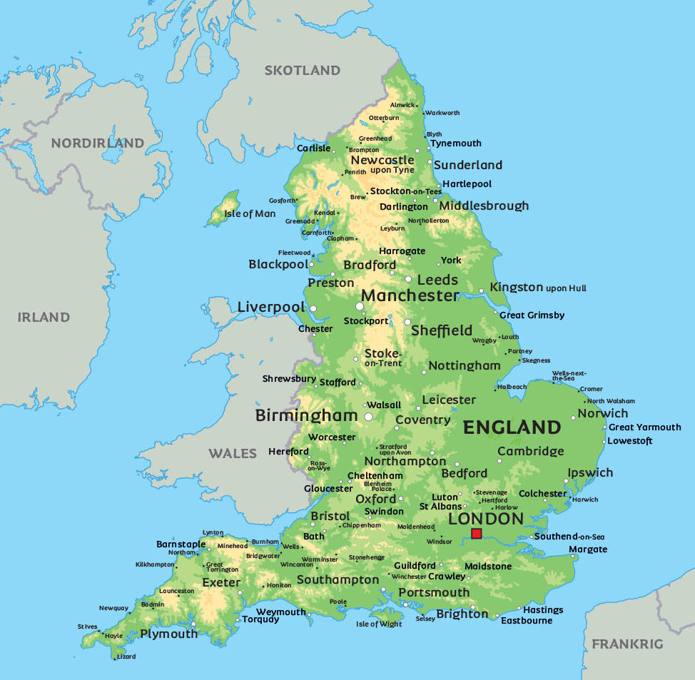 Englands Kort England by freja hansen on emaze Englands Kort