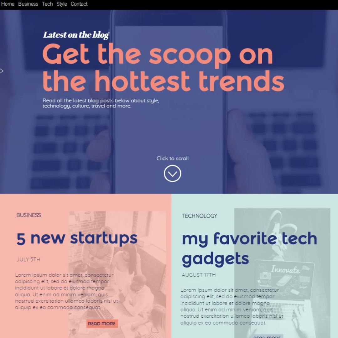 Emaze Template Inspiration on emaze