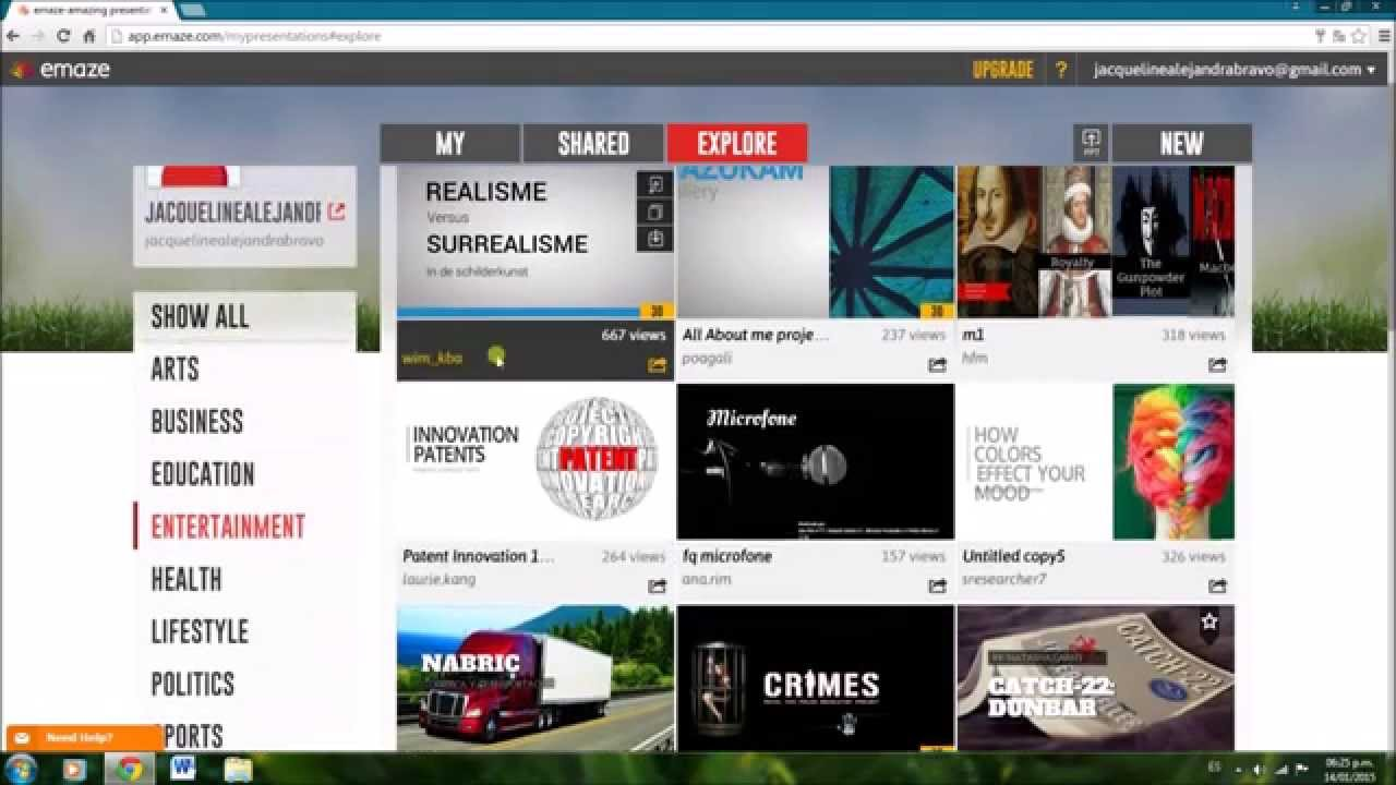 Tutorial de Emaze on emaze